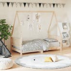 vidaXL Kinderbedframe 80x160 cm massief grenenhout, Verzenden, Nieuw