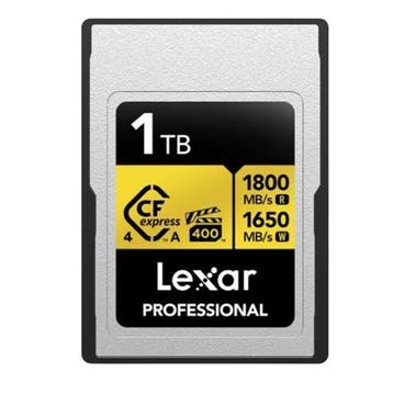 Lexar CFexpress Pro Type A Gold 4.0 Series 1TB, Ophalen of Verzenden, Nieuw, Overige typen, Overige merken