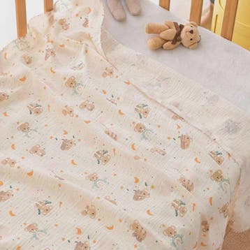 Dubbellaagse Baby Swaddle Deken - Zacht, Ademend & Multifunc, Verzenden, Nieuw