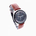 Omega Speedmaster Anniversary Series Cal. 3861; FOIS;  Ch..., Ophalen of Verzenden, Zo goed als nieuw, Leer, Overige merken