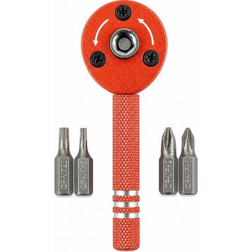 Benson Stubby Ratelset 5-delig met Ratelhouder en 4 Bits, Ophalen of Verzenden, Nieuw