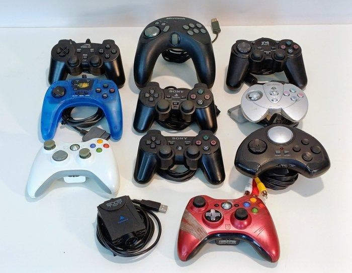 Microsoft, Sony, MadCatz - controller - verzameling van 11, Spelcomputers en Games, Spelcomputers | Overige Accessoires