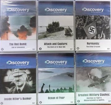 Discovery oorlogs Documentary 6 dvd, Verzenden, Nieuw in verpakking