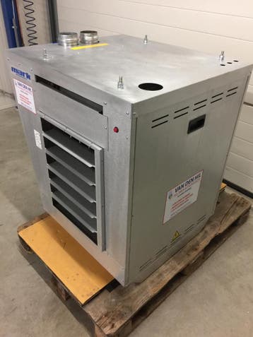 27 Kw MARK gasheater (3102), Ophalen of Verzenden, Gebruikt, Kachel