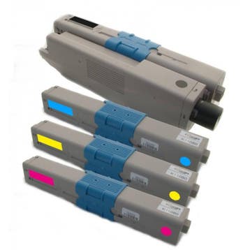 Huis-Merk  OKI 46508709 compatible toner Yellow 3k 247print, Verzenden, Nieuw, Toner, Oki