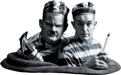 Stan Laurel & Oliver Hardy 1/3 Statue, Verzamelen, Film en Tv, Nieuw, Ophalen of Verzenden