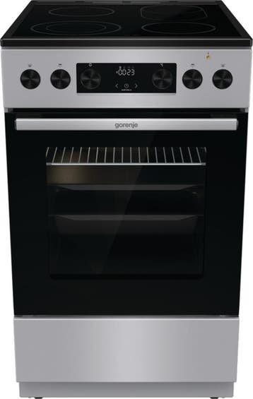 Gorenje GECS5C70SPAOT Keramisch Fornuis met Multifunctionele, Witgoed en Apparatuur, Ophalen of Verzenden, Nieuw, 85 tot 90 cm