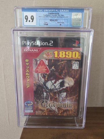 Sony - Playstation 2 (PS2) - Castlevania (JPN) CGC 9.9 A+ -, Spelcomputers en Games, Nieuw