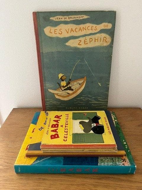 Jean de Brunhoff, Nicholas Fox Weber - 7 Babar Books -, Antiek en Kunst, Antiek | Boeken en Bijbels
