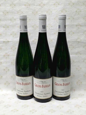 2007 Grans-Fassian, Trittenheimer Apotheke Riesling - Moezel, Nieuw