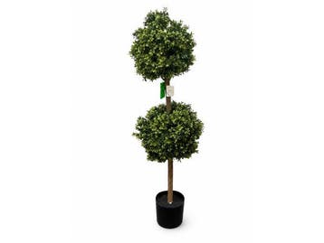Veiling - 10x  Buxus Duo Bol Kunstplant 120 cm, Nieuw