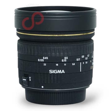Sigma 8mm 3.5 DG EX Fisheye (Canon EF) nr. 3446, Audio, Tv en Foto, Ophalen of Verzenden, Zo goed als nieuw
