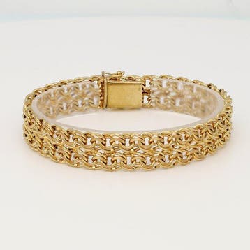 Armband - 8 karaat Geel goud, Sieraden, Tassen en Uiterlijk, Armbanden, Nieuw