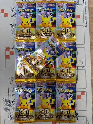 Pokémon - 10 Booster pack - 30th Celebration, Nieuw
