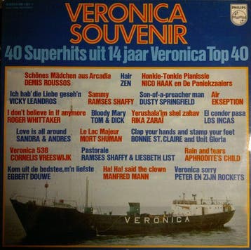 Various - Veronica Souvenir: 40 Superhits Uit 14 Jaar Veroni, Cd's en Dvd's, Vinyl | Pop, Ophalen of Verzenden, Gebruikt