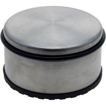Deurstopper | 6 cm x Ø 11 cm (RVS, Rubber), Verzenden, Nieuw