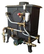 Beveiligingsset Voor Hout Cv Zonder Koelspiraal Met Externe, Nieuw