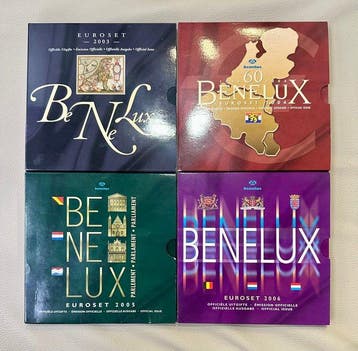 Benelux. Benelux set 2003/2006 (4 sets) (Zonder