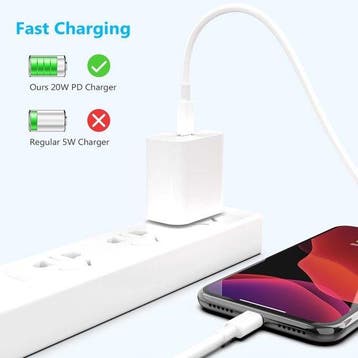 USB-C naar Lightning Oplaadkabel 2-Pack – Geschikt voor, Ophalen of Verzenden, Nieuw