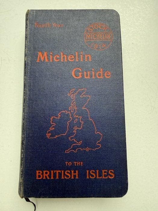 Michelin - Michelin Guide to the British Isles - 1914, Antiek en Kunst, Antiek | Boeken en Bijbels