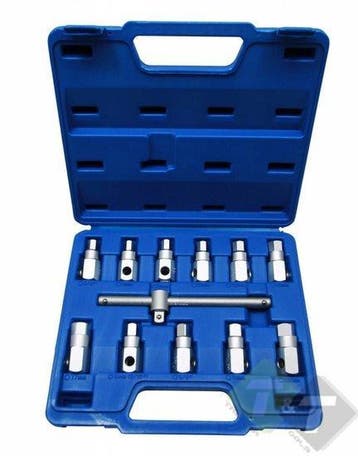 Carterplug Sleutel Set, 12 Delig, 8mm, 9mm, 10mm, 12mm, 14mm, Ophalen of Verzenden, Nieuw