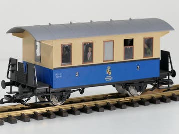 PIKO 37130 BL Personenwagen Königlich Ketschenbacher Krei.., Ophalen of Verzenden, Gebruikt, Overige typen, Analoog
