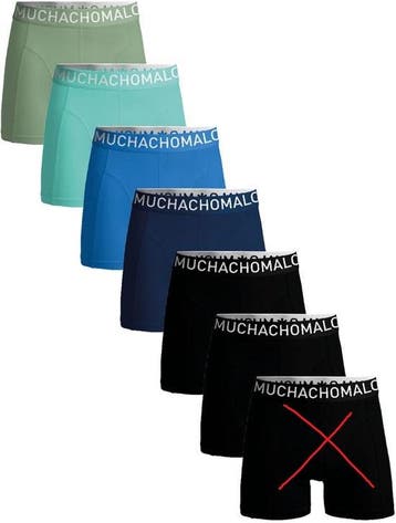 Muchachomalo Heren Boxershorts - 7 Pack - Maat XL - 95%, Verzenden