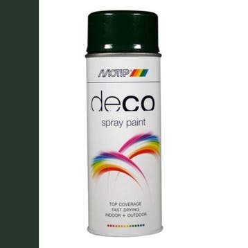Motip Deco Paint Ral 6009 Dennen Groen Hoogglans 400 ml, Ophalen of Verzenden, Nieuw
