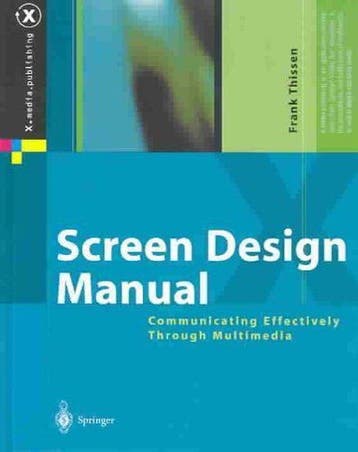 Screen Design Manual - Frank Thissen 9783540439233, Boeken, Verzenden, Zo goed als nieuw, Frank Thissen