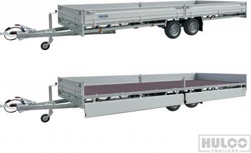 Hulco Plateauwagen Medax-2 3000kg 611x223, Ophalen, Nieuw