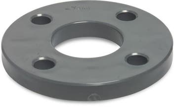 Pvc overschuifflens, diameter-63 mm, 10 bar, DN 50, Verzenden, Nieuw