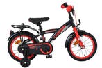 Volare Thombike Kinderfiets - Jongens - 14 inch - Zwart Rood, Overige merken, Zijwieltjes, Nieuw, Ophalen of Verzenden