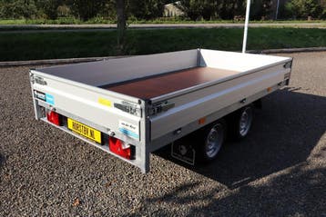 Hapert Azure plateauwagen 305 x 160 cm 2.000kg EXTRA KORTING, Ophalen, Nieuw