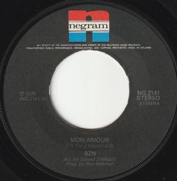 BZN – Mon Amour, Ophalen of Verzenden, Gebruikt