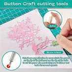 Snijgereedschap precisiemesje Wit papier scrapbook, Hobby en Vrije tijd, Ophalen of Verzenden, Nieuw