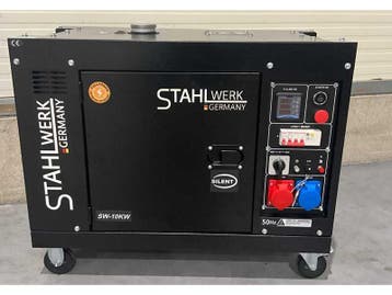 Noodstroom aggregaat Stahlwerk, SW-10 10 KVA, bouwjaar 20, Nieuw