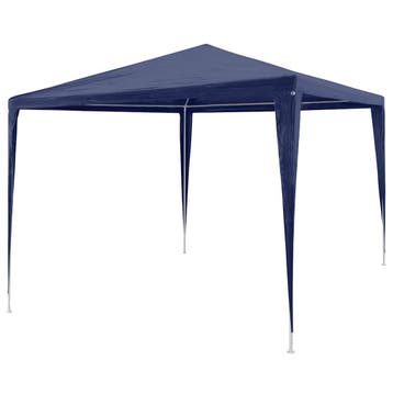 vidaXL Partytent 3x3 m blauw, Tuin en Terras, Verzenden, Nieuw, Partytent