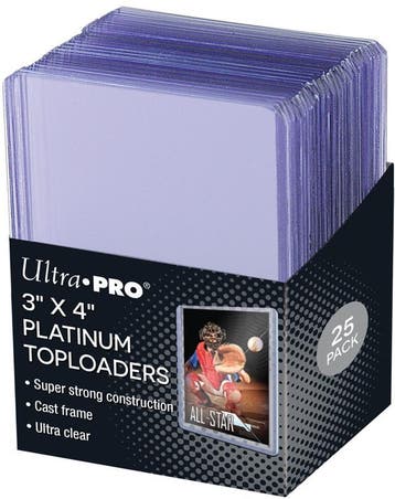 Toploader - Ultraclear Platinum 3x4 (Standard TCG Cards -, Verzenden, Nieuw