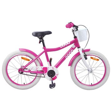 vidaXL Kinderfiets 18 Inch voor 5-7 jaar Roze, Verzenden, Nieuw