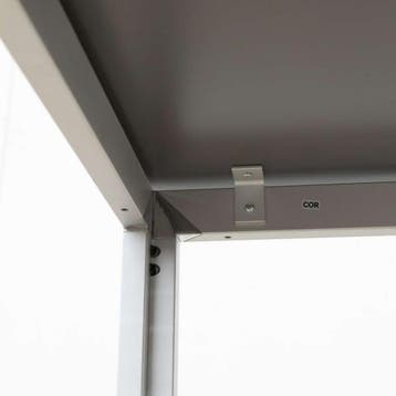 Cor Design Tafel Moderne Aluminium Tafel, Huis en Inrichting, Tafels | Eettafels, Ophalen of Verzenden, Nieuw