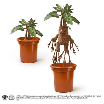 Harry Potter Interactieve Mandragora Knuffel 30 cm, Ophalen of Verzenden, Nieuw