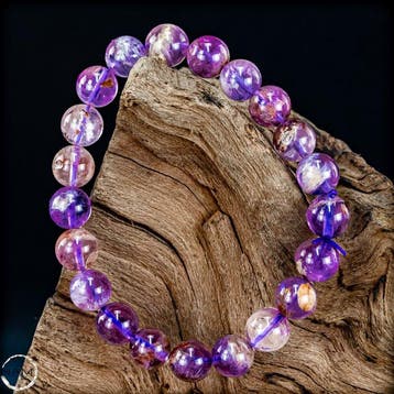 Natuurlijk amethist edelsteen armband – hoogwaardige