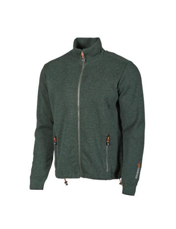 Ivanhoe vest Hadar Full Zip Rifle Green - fijne merinowol..., Verzenden, Nieuw, Groen