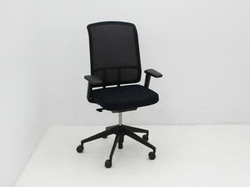 Bureaustoel Vitra AM Chair - zwart - 5-poot zwart -, Huis en Inrichting, Ophalen of Verzenden, Gebruikt