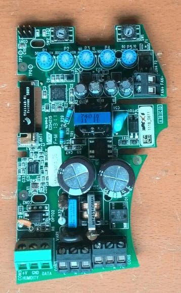 Goede gebruikte besturingsprint voor Orcon MVS-10, Doe-het-zelf en Verbouw, Ventilatie en Afzuiging, Ophalen of Verzenden, Nieuw