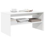vidaXL Tv-meubel 60x40x40 cm bewerkt hout wit, Verzenden, Nieuw, Overige houtsoorten