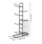 5-laags Sport Opbergrek – Vrijstaande Balhouder Organizer, Verzenden, Nieuw