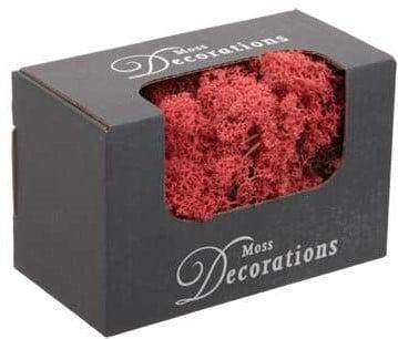 Rendiermos IJslandsmos Finlandsmos Rood 50 gram, Huis en Inrichting, Woonaccessoires | Kunstplanten en Kunstbloemen, Nieuw, Ophalen of Verzenden
