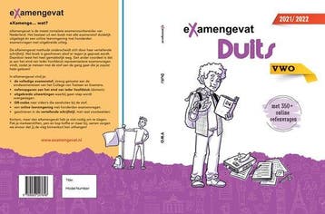 eXamengevat - Duits VWO - eXamengevat 9789083107646, Boeken, Schoolboeken, Verzenden, Zo goed als nieuw, EXamengevat