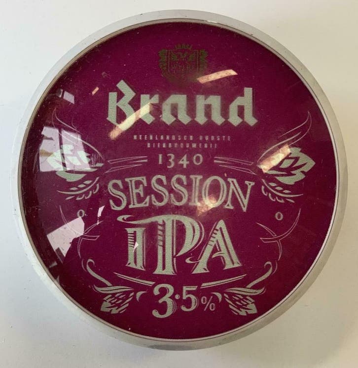Occasion - Ronde taplens Brand Session IPA bol 69 mmø, Zakelijke goederen, Horeca | Overige, Verzenden